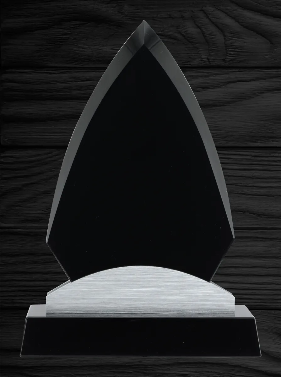 Anchorage Black Glass & Crystal Base — blank