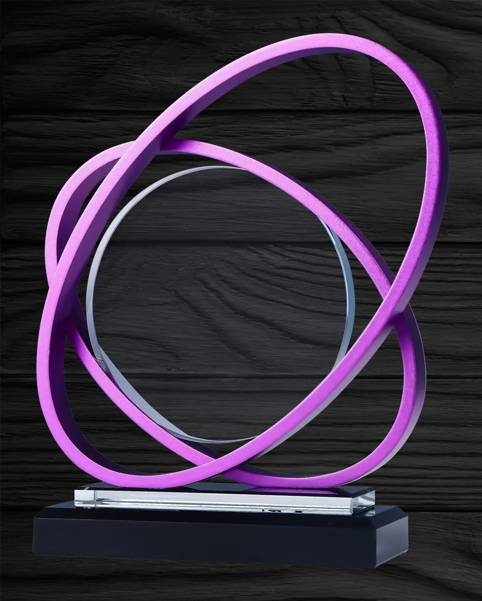 Saturn Glass, Amethyst — blank